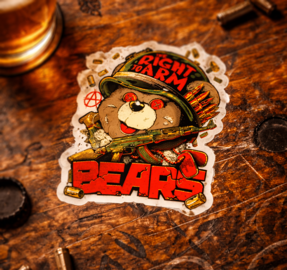 Right to Arm Bears - Sticker