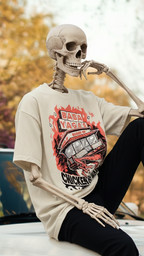 Baba Yaga X Waffle House - Oversized Fleeced Hoodie