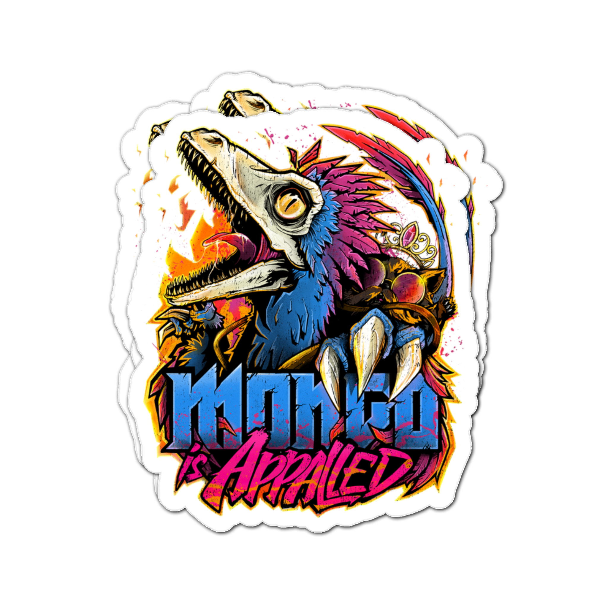 Mongo Is Appalled Sticker