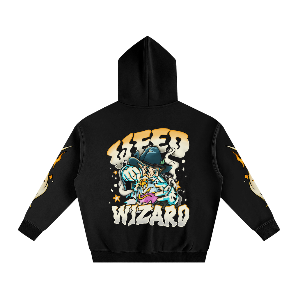 Weed Wizard - Oversize Fleeced Hoodie