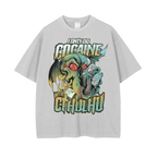 Cocaine with Cthulhu - Baggy Tee