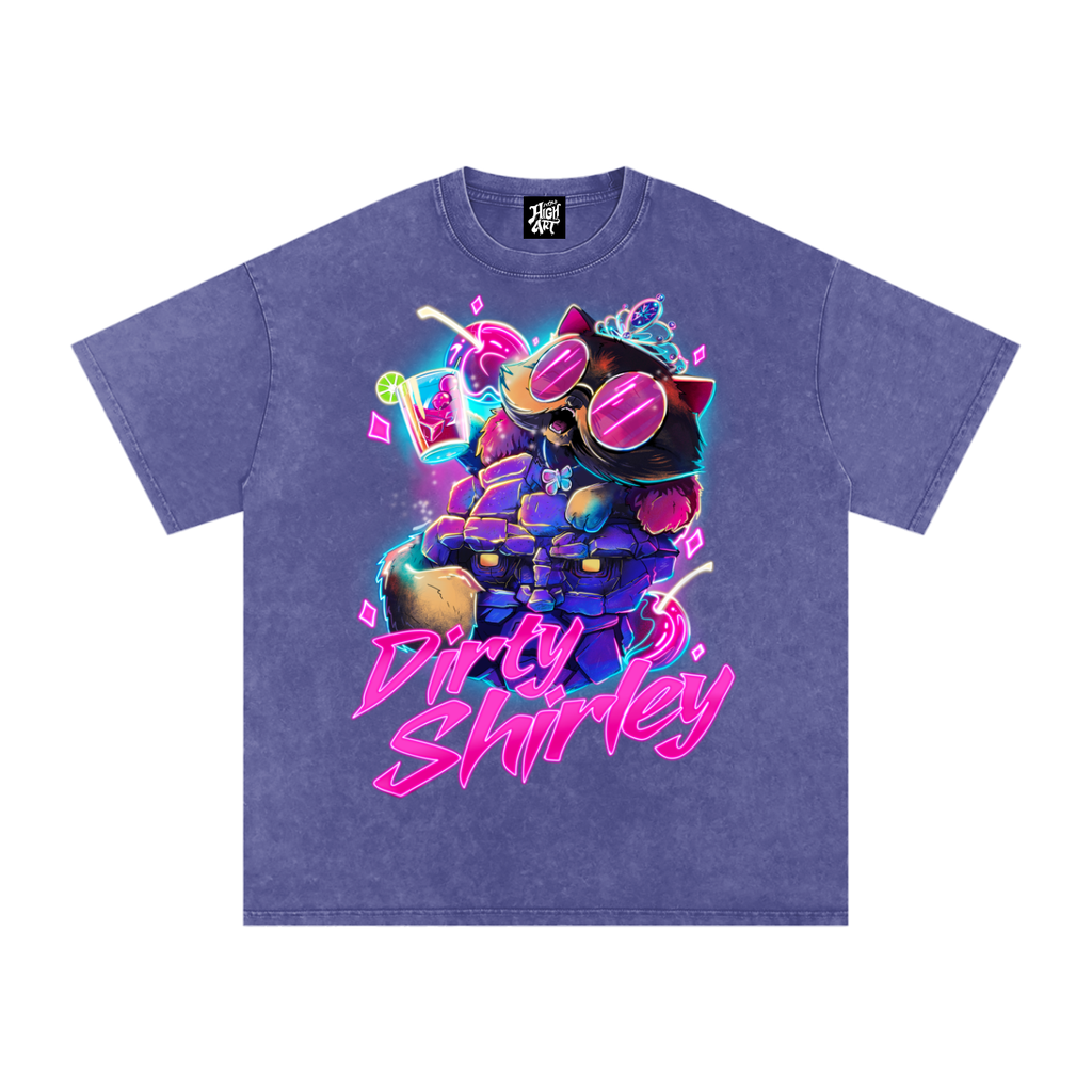 Dirty Shirley - Acid Wash Oversized