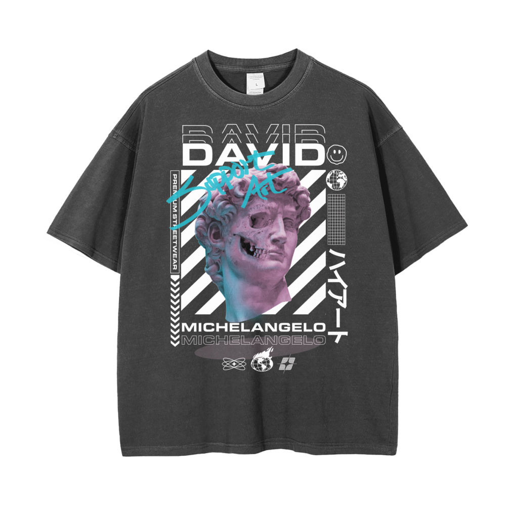 Michelangelo's David - Baggy Tee