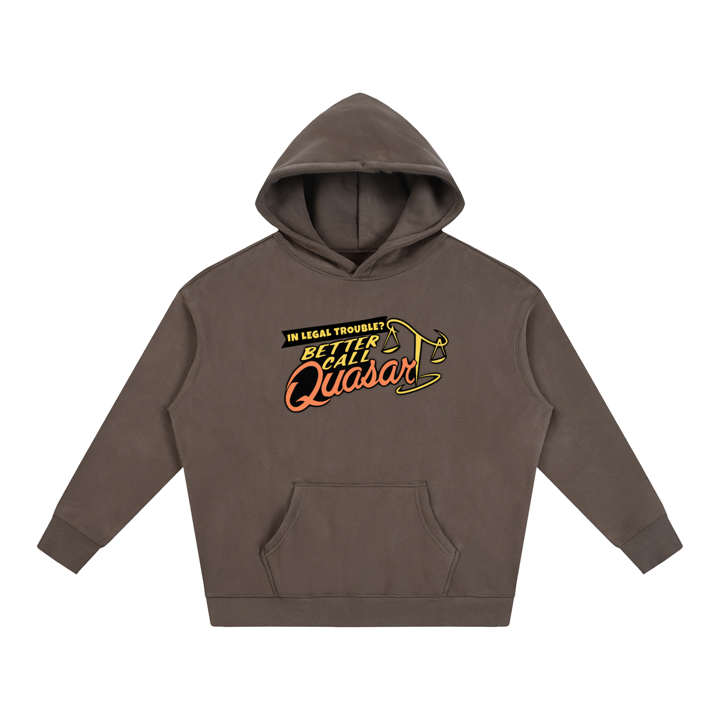 Better Call Quasar - Oversize Fleeced Hoodie