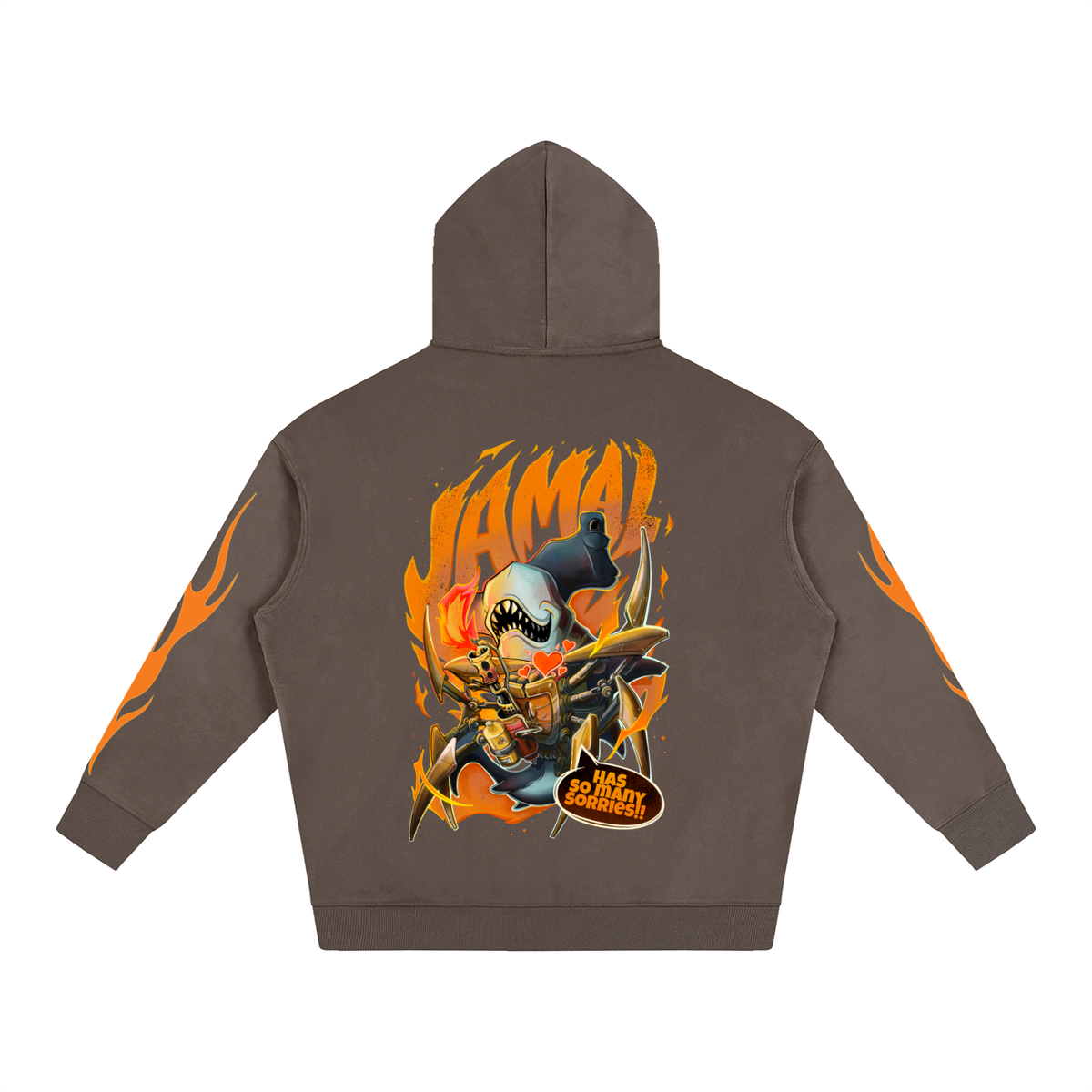Jamal - Oversize Fleeced Hoodie