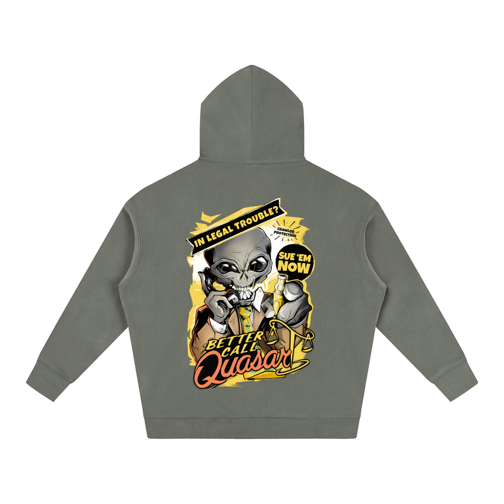 Better Call Quasar - Oversize Fleeced Hoodie