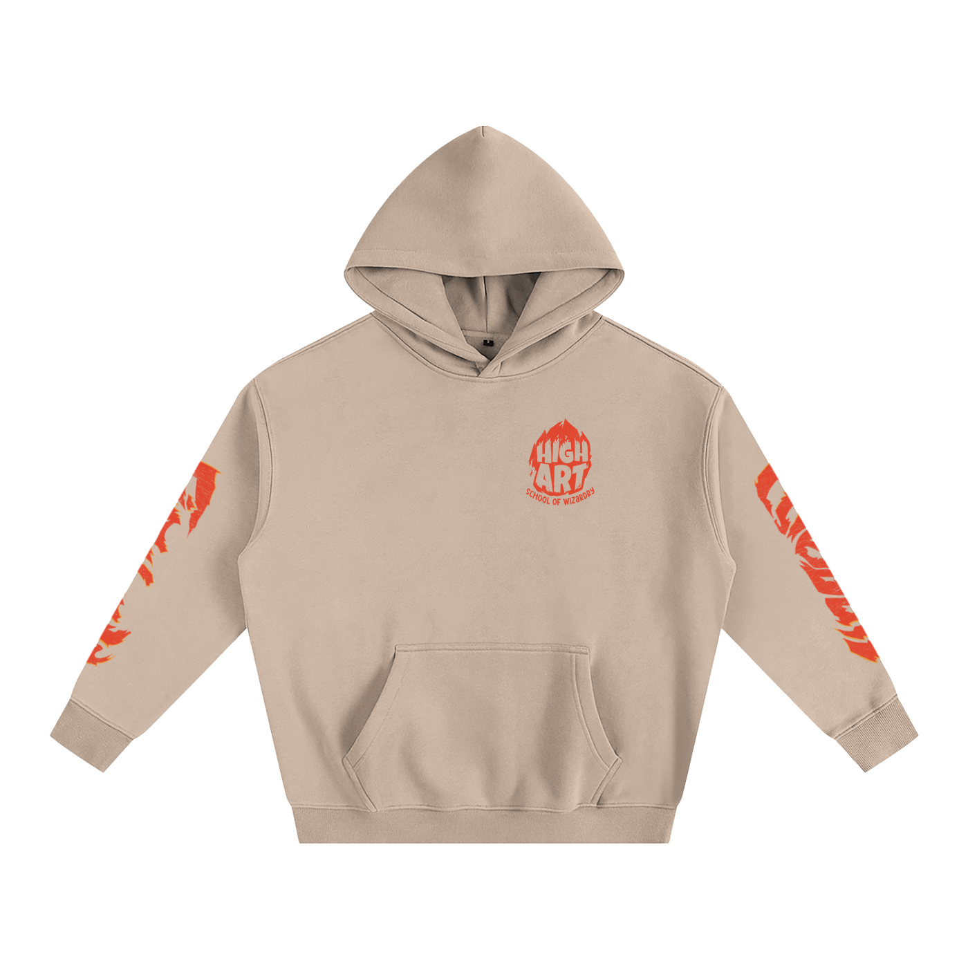 I Cast Fireball - Oversize Fleeced Hoodie