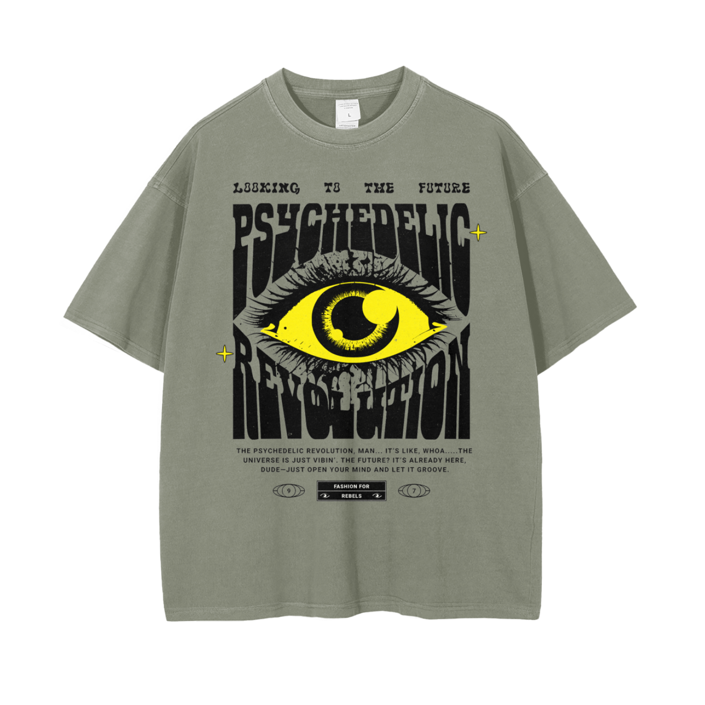 Psychedelic Revolution - Baggy Tee