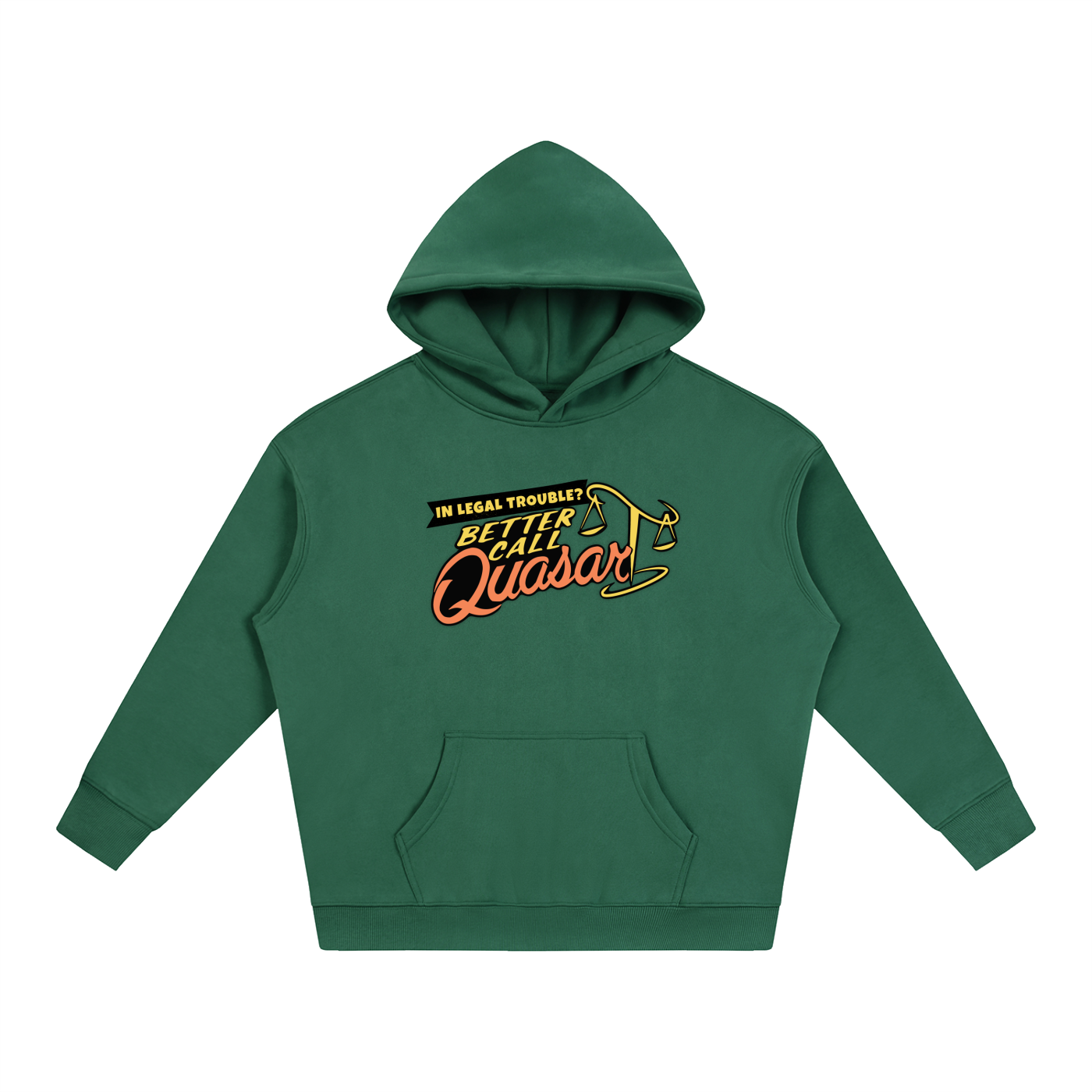Better Call Quasar - Oversize Fleeced Hoodie