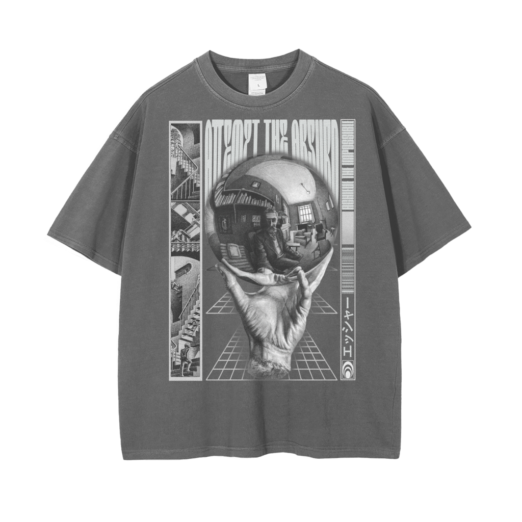 MC Escher Attempt the Absurd - Baggy Tee
