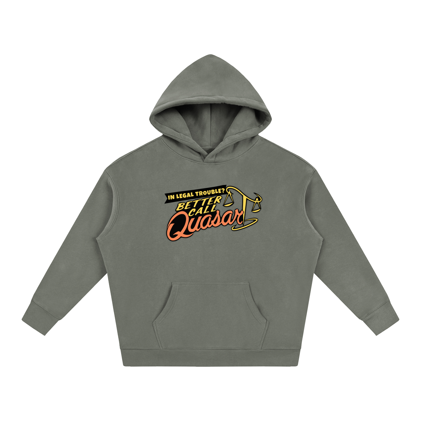 Better Call Quasar - Oversize Fleeced Hoodie