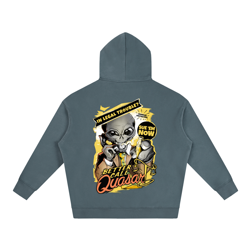 Better Call Quasar - Oversize Fleeced Hoodie