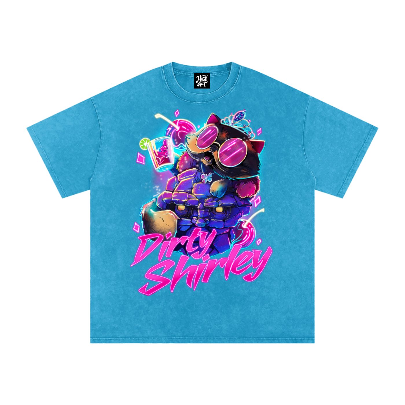 Dirty Shirley - Acid Wash Oversized