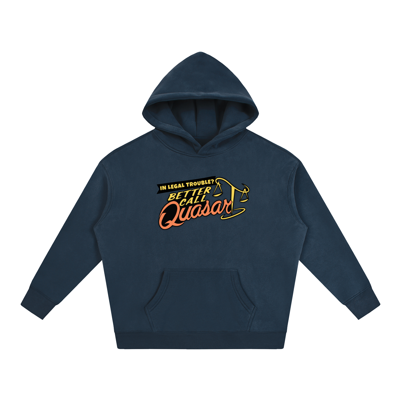 Better Call Quasar - Oversize Fleeced Hoodie