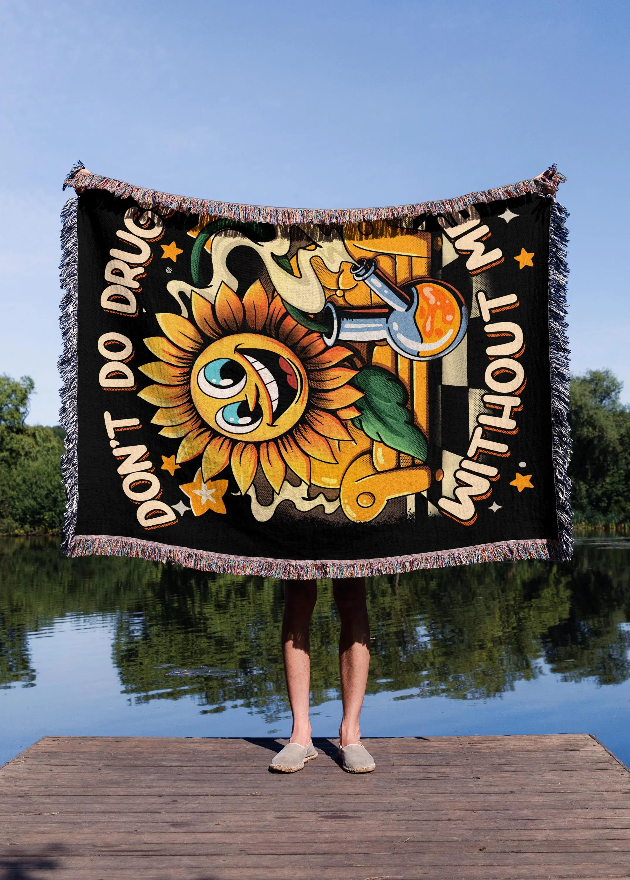 Don't do drugs without me - blanket