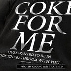 No Coke for me - Oversize Fleeced Hoodie