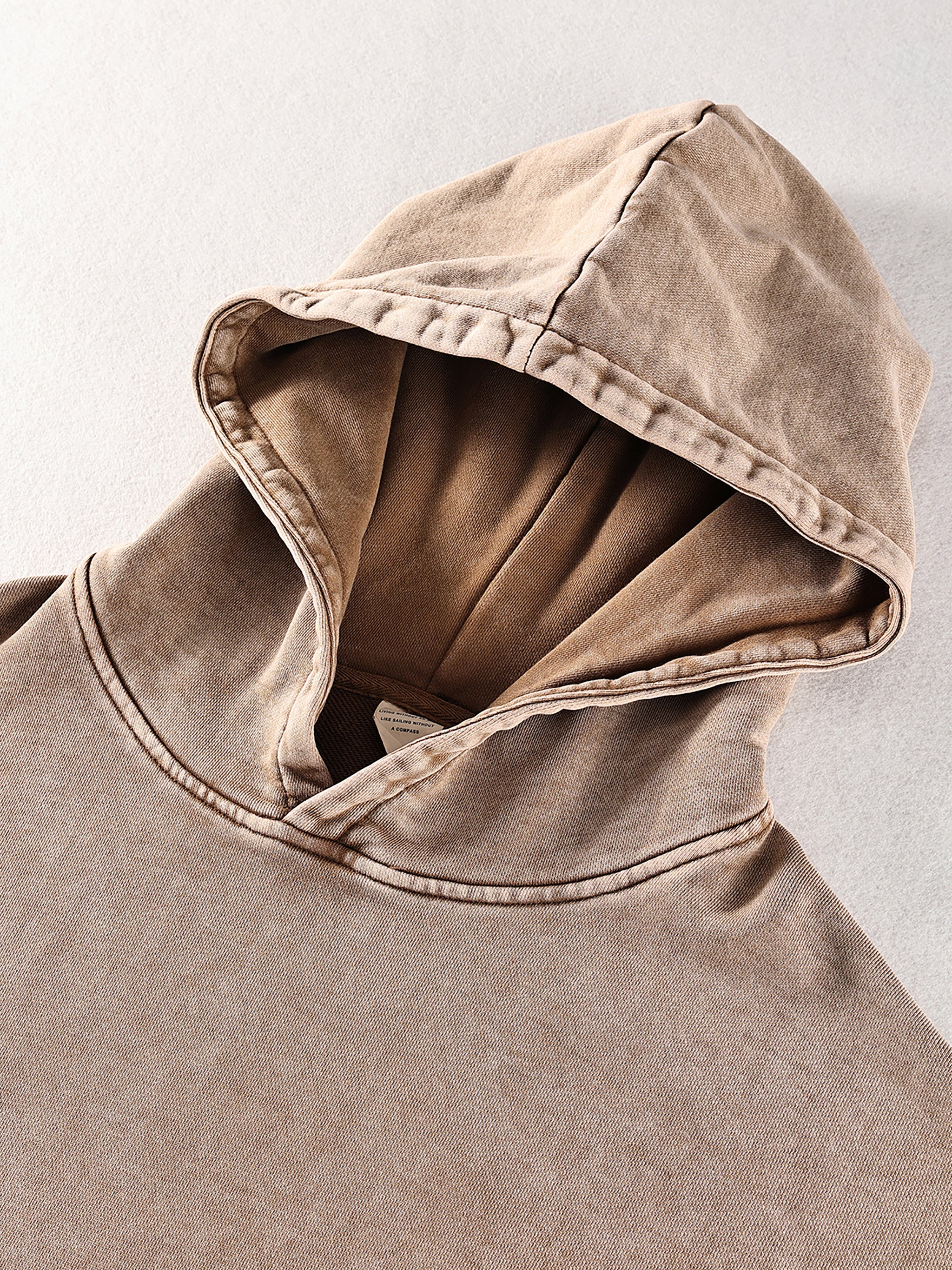 Dead Inside - Acid Wash Oversize Hoodie