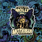 Molly with Mothman - Sticker