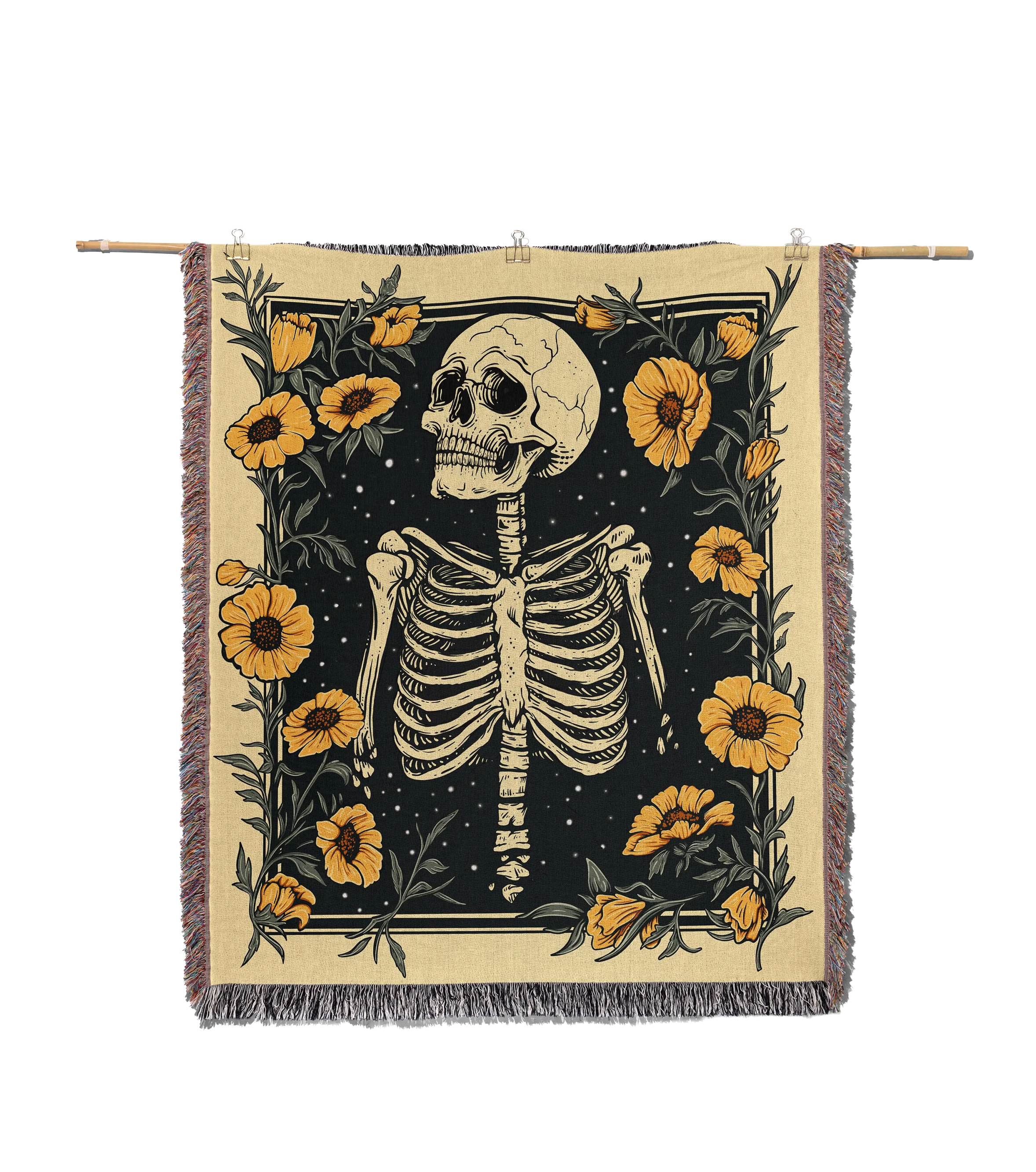 Sunflower Skeleton - Blanket