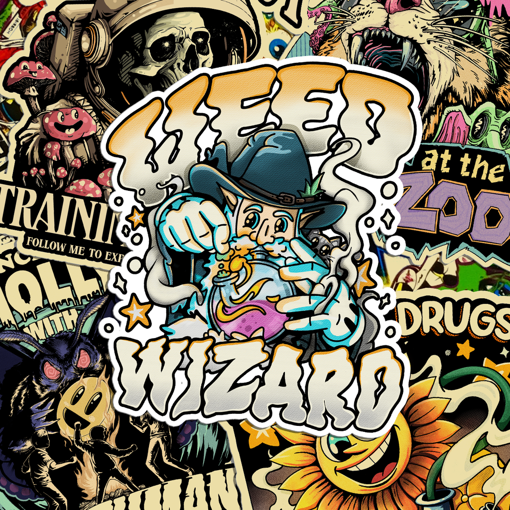 Weed Wizard - Sticker